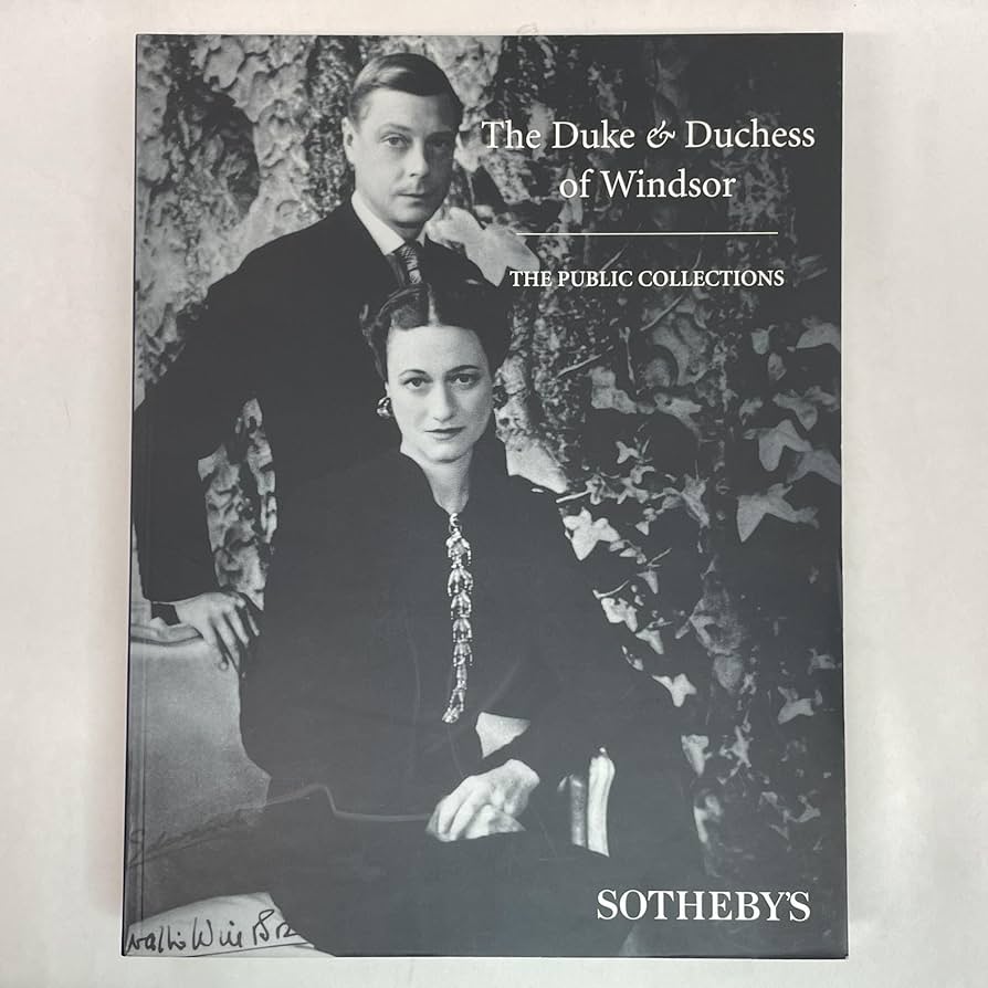 アート・デザイン・音楽 THE DUKE & DUCHESS OF WINDSOR Sotheby's アート・デザイン・音楽 The Duke&Duchess of Windsor The Duke
